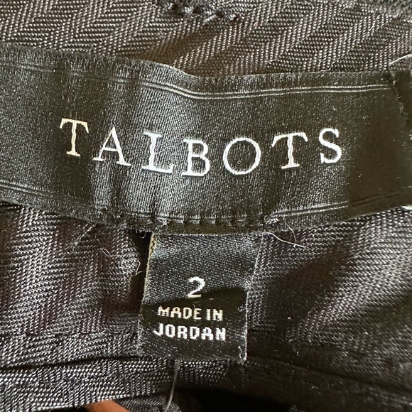 Talbots WOOL BLEND WIDE LEG CROPS size 2. New without tags - Picture 7 of 8